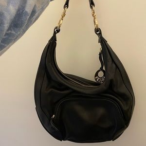 Authentic Fendi Black Leather Bag